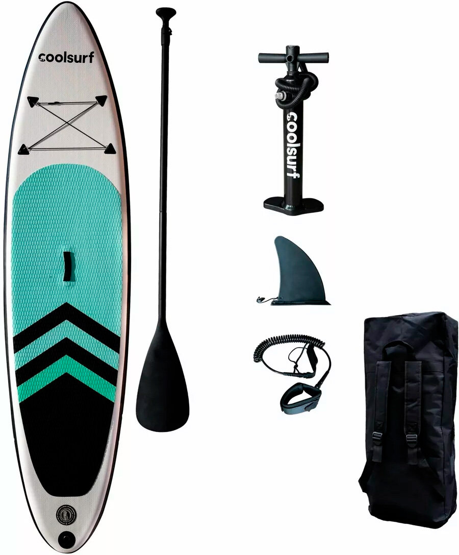 Сапборд Inflatable SUP 320*75*15 СoolSurf White-Blue
