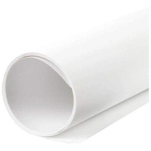 Фон пластиковый Superior Super White Matt 1,37x3м, белый