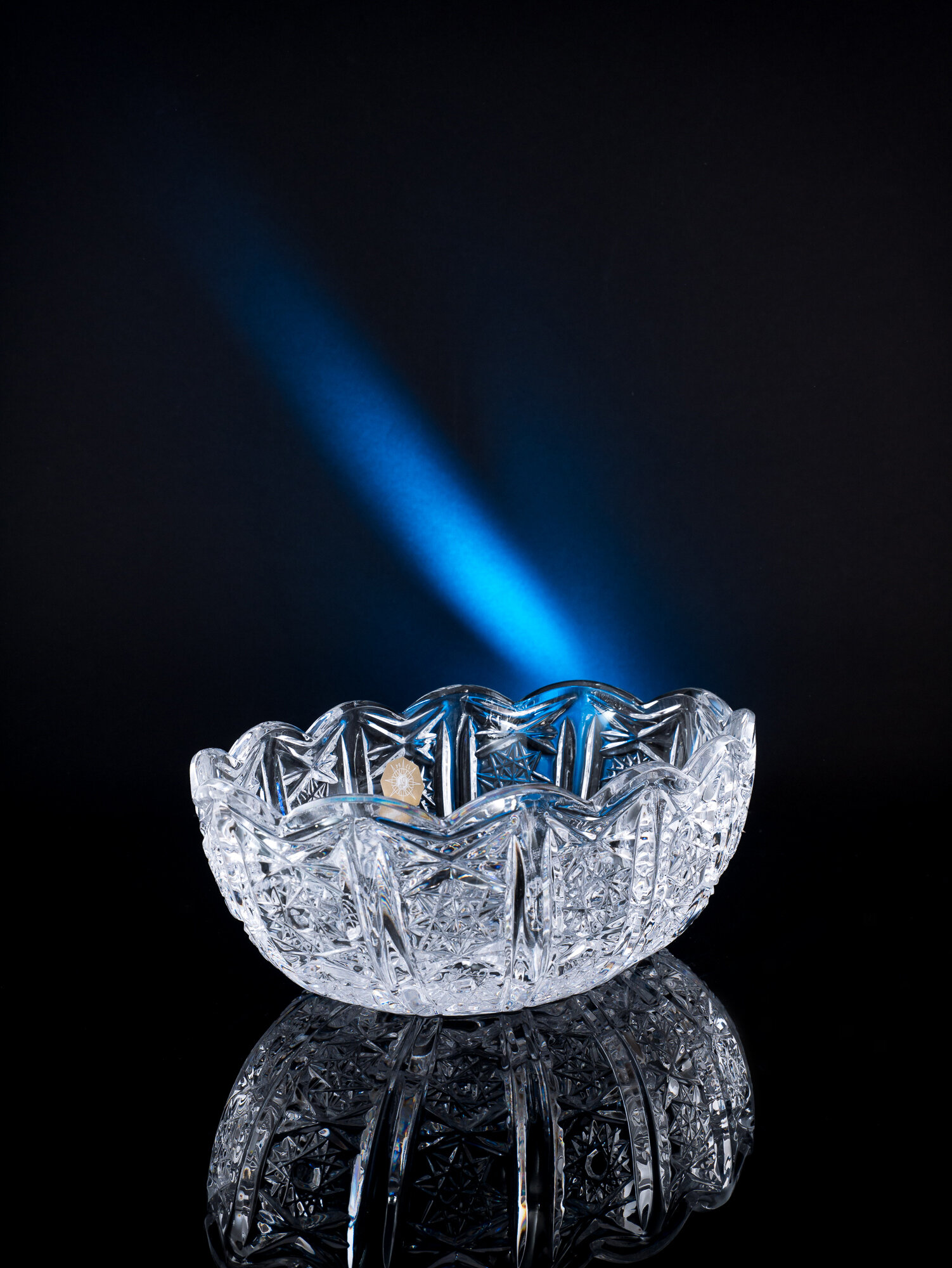 фото Салатник Овальный (Хрусталь) 100002 Бахметевский Завод