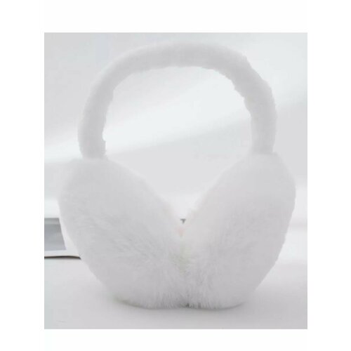 Утепленные наушники меховые пушистые
