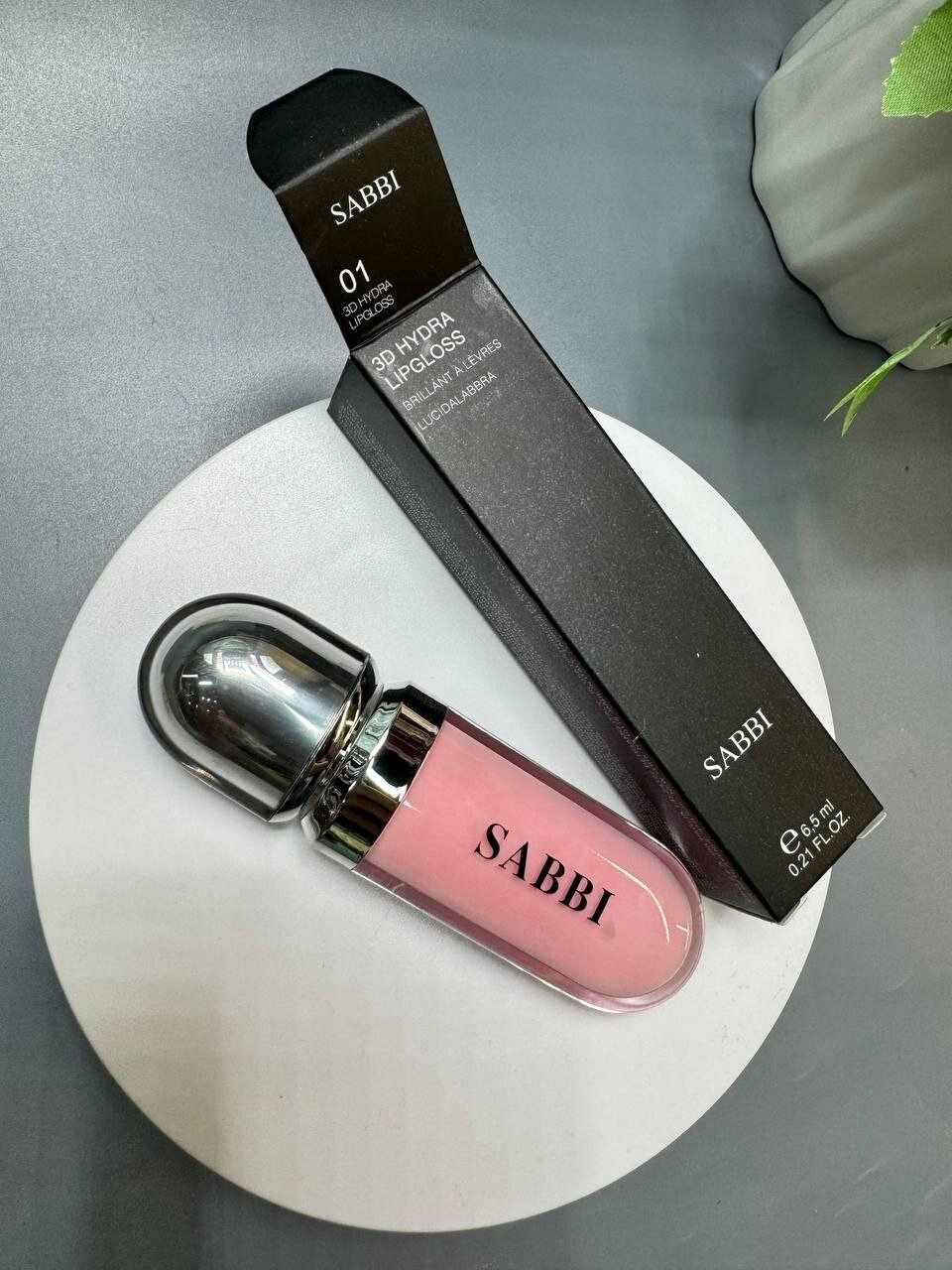 Блеск для губ Sabbi 3D Hydra Lipgloss 01