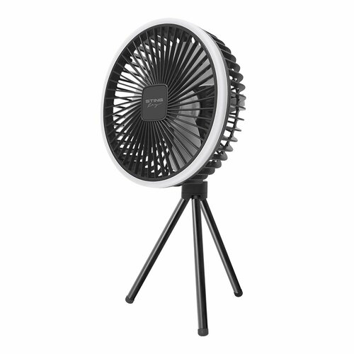 Портативный вентилятор емкостью 2000 мАч STINGRAY ST-FN4128A черный 204000₽