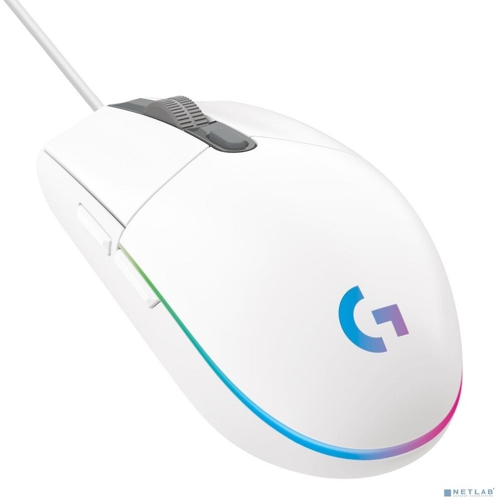 Мышь Logitech Mouse G102 LIGHTSYNC Gaming White Retail — фото 1