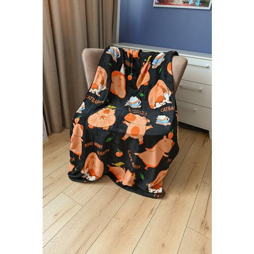 Плед Alice Textile Капибары 220200 аэрософт 1380₽