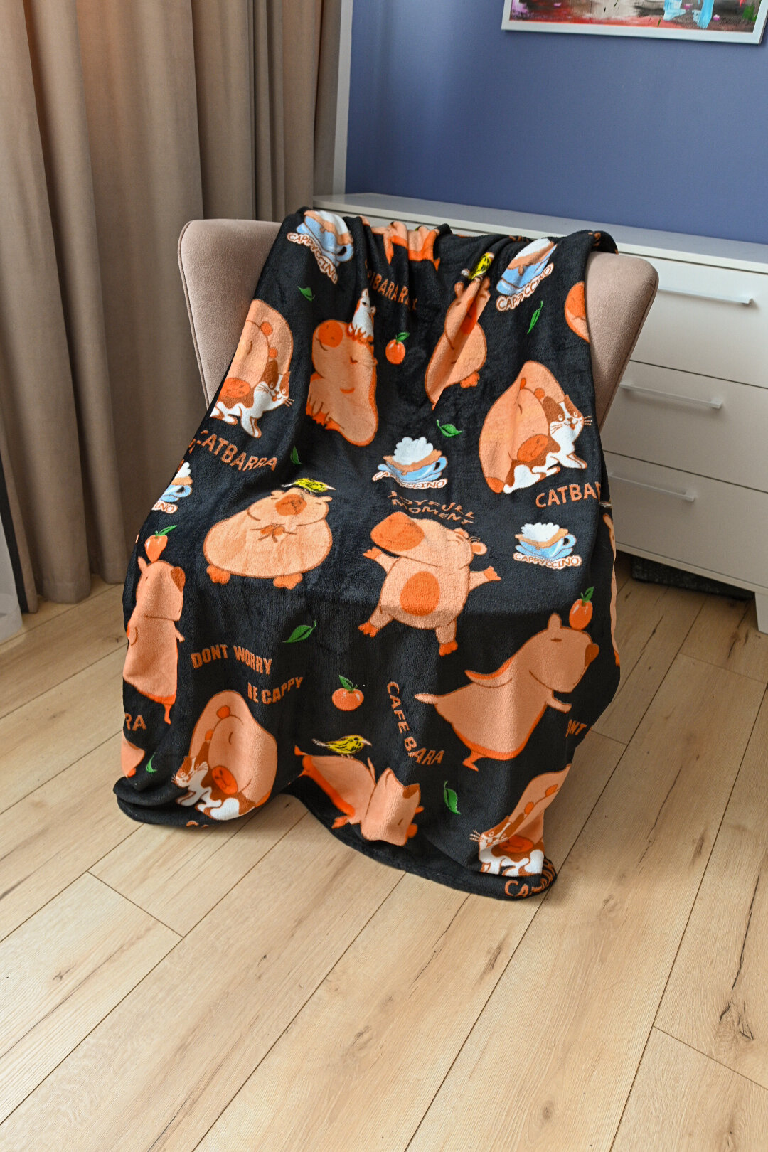 фото Плед Alice Textile Капибары 150*200, аэрософт