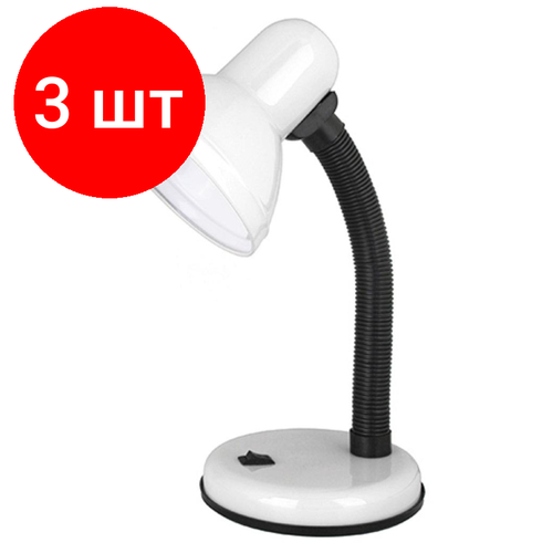 Комплект 3 штук Светильник Ultraflash UF-301 С01 белый 230V 60Вт 3329₽