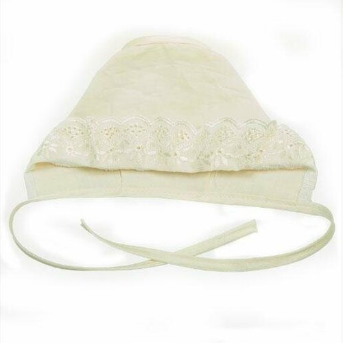 Чепчик на выписку Лето бежевый 300₽