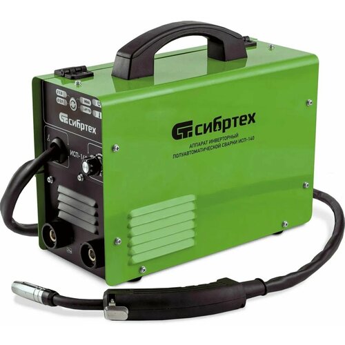 Аппарат инвертор полуавтомат сварки ИСП-140 140 А ПВ 60 Сибртех 13160₽