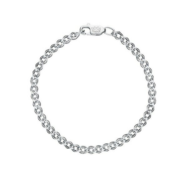 Браслет The Jeweller, серебро, 925 проба, длина 18 см.