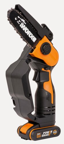 Изображение товара Пила аккумуляторная WORX WG324E 20В, АКБ 2Ач х1, ЗУ 2А, шина 12 см