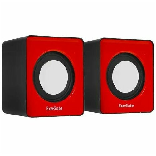Колонки 20 ExeGate Disco 140 EX289920RUS красный 6 Вт питание - USB порт 73600₽