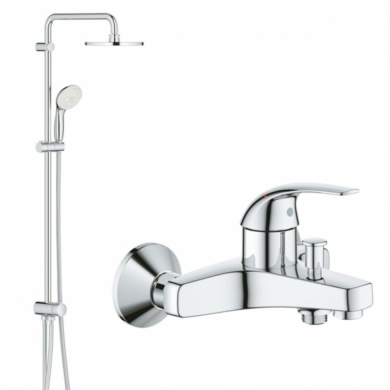 фото Душевая система со смесителем для ванны Grohe BauCurve 23599452