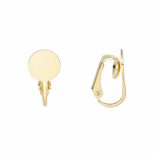 Основы под клипсы 189мм с платформой позолоченные пара 451₽