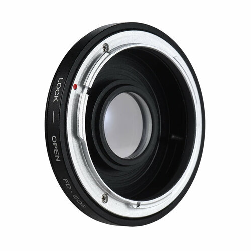 Переходник Canon FD - Canon EOS с линзой
