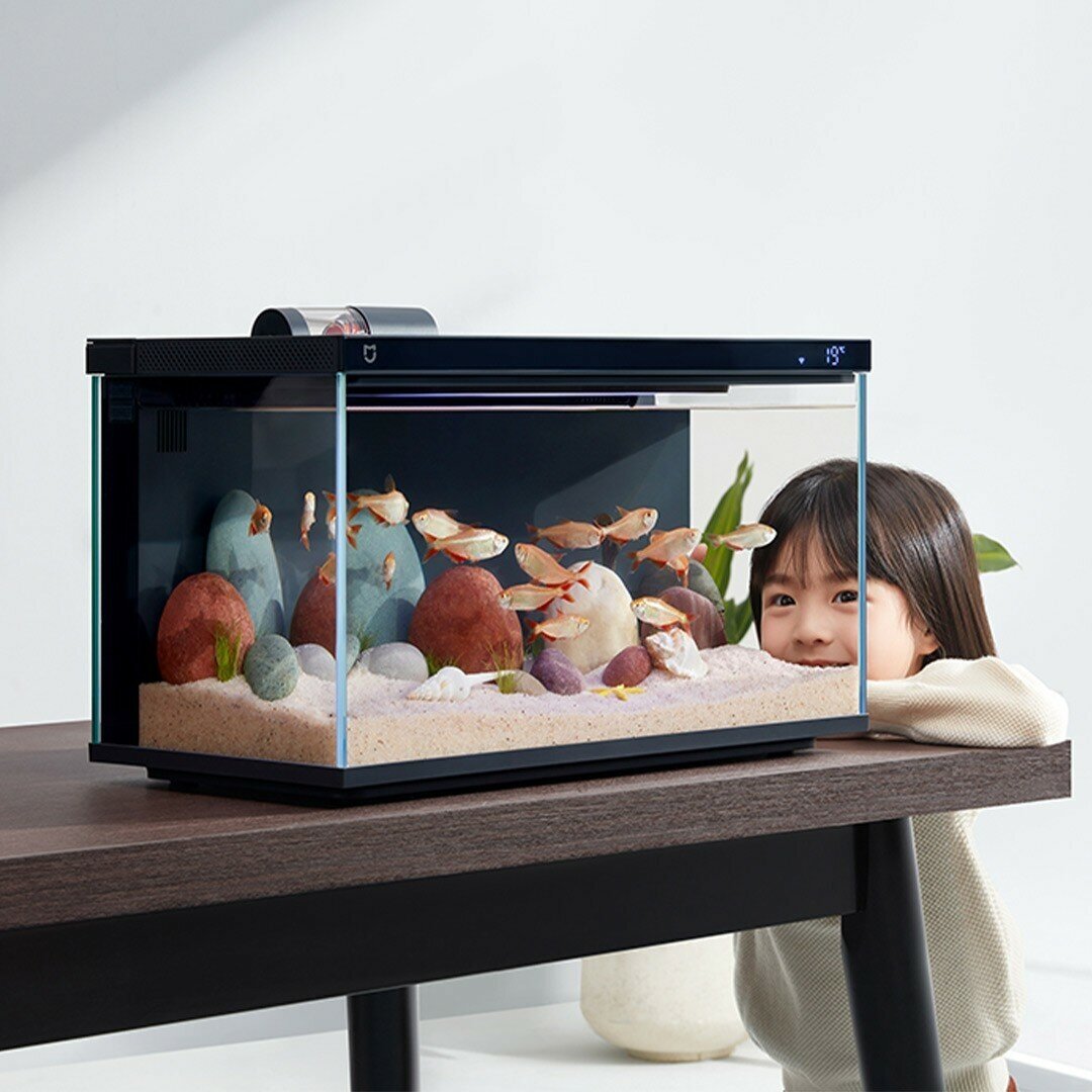 Умный аквариум Xiaomi Mijia Smart Fish Tank Black (MYG100) CN+переходник в подарок! — фото 1