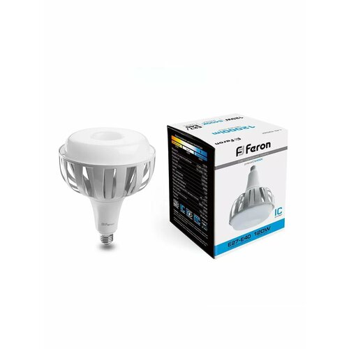 фото Лампа светодиодная led 120вт е27/е40 дневной | код 38197 | feron ( 1шт )