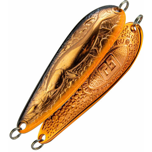 Блесна из латуни на лосося, покрыта медью RB Адмирал 60гр - 455