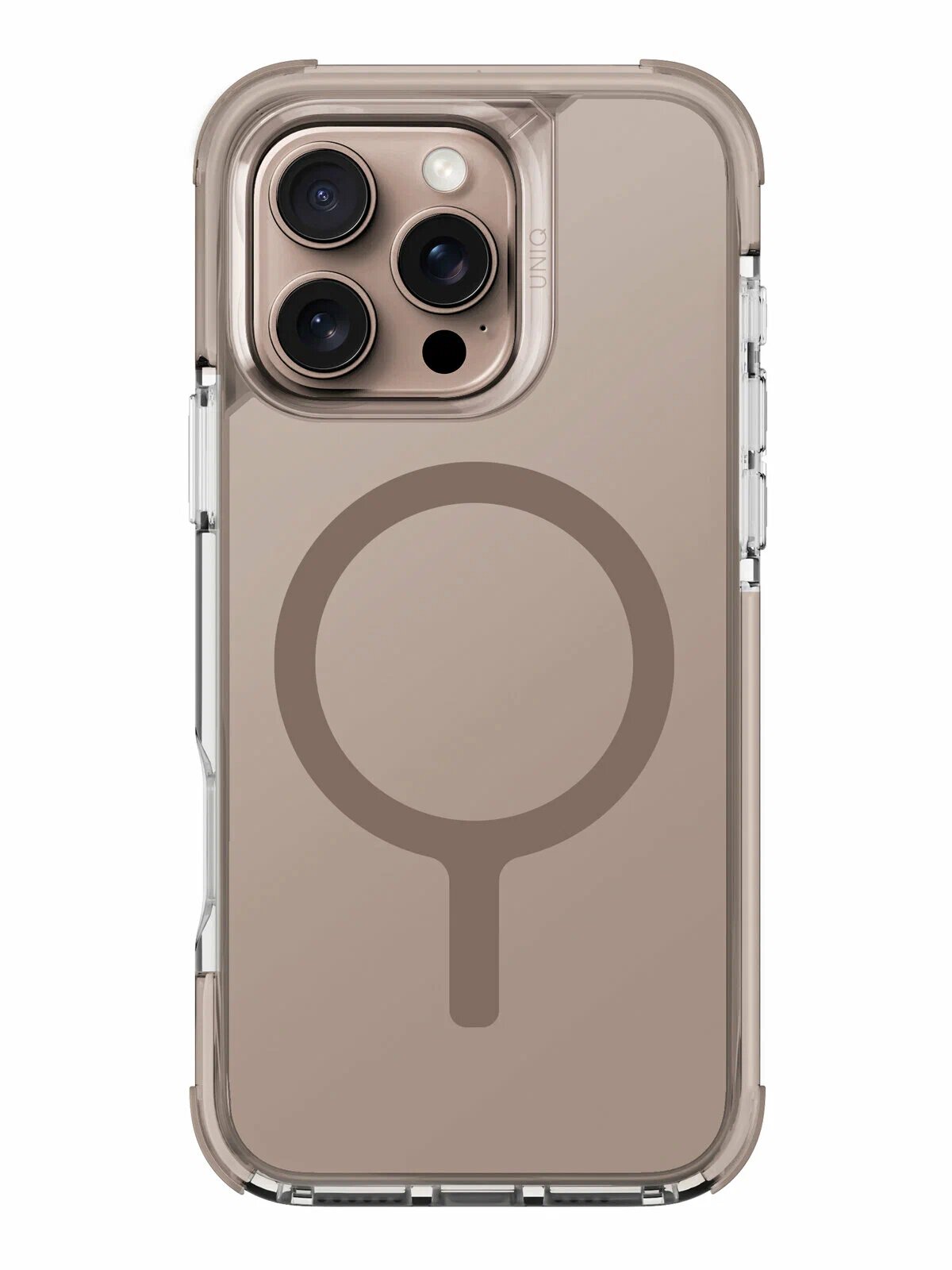 Чехол Uniq для iPhone 16 Pro Max 6.9" Combat AF, цвет благородный золотой (TAUPE GOLD) — фото 1