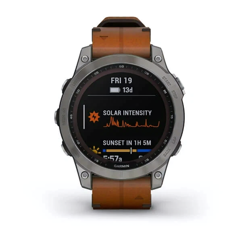 Умные часы для спорта Garmin Fenix 7 Sapphire Solar Edition 010-02540-31 10263800₽