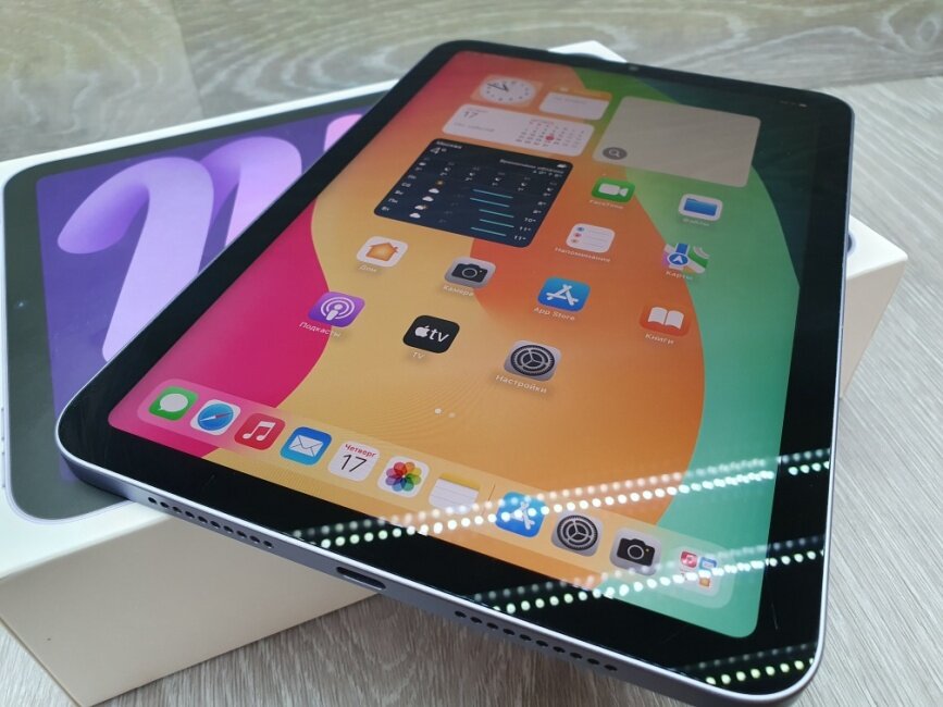 8.3 Планшет Apple iPad mini (6-го поколения) (2021) 4/64Gb Wi-Fi Серый — фото 1