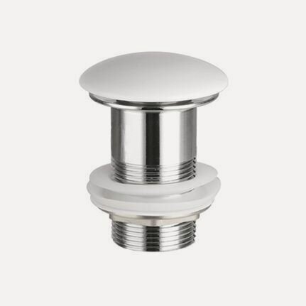 Изображение товара Донный клапан Ceramicanova CN2000MW с керамической накладкой click-clack белый матовый