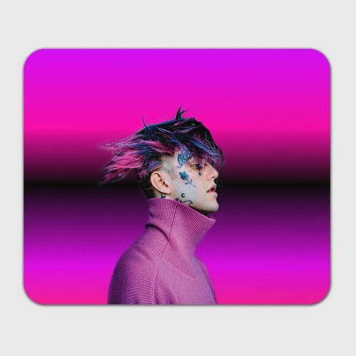 Lil Peep фиолетовый лук Коврик для мыши