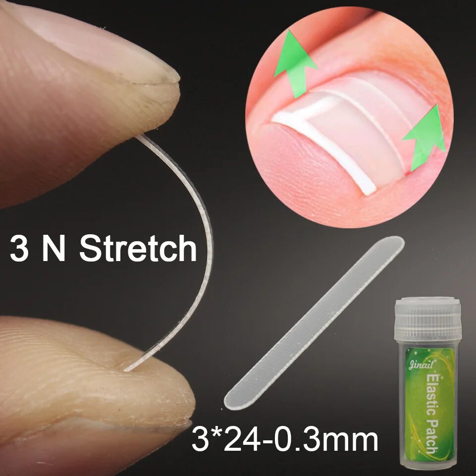 Клипсы для исправления вросшего ногтя Jinail 10PCS 3mm wide