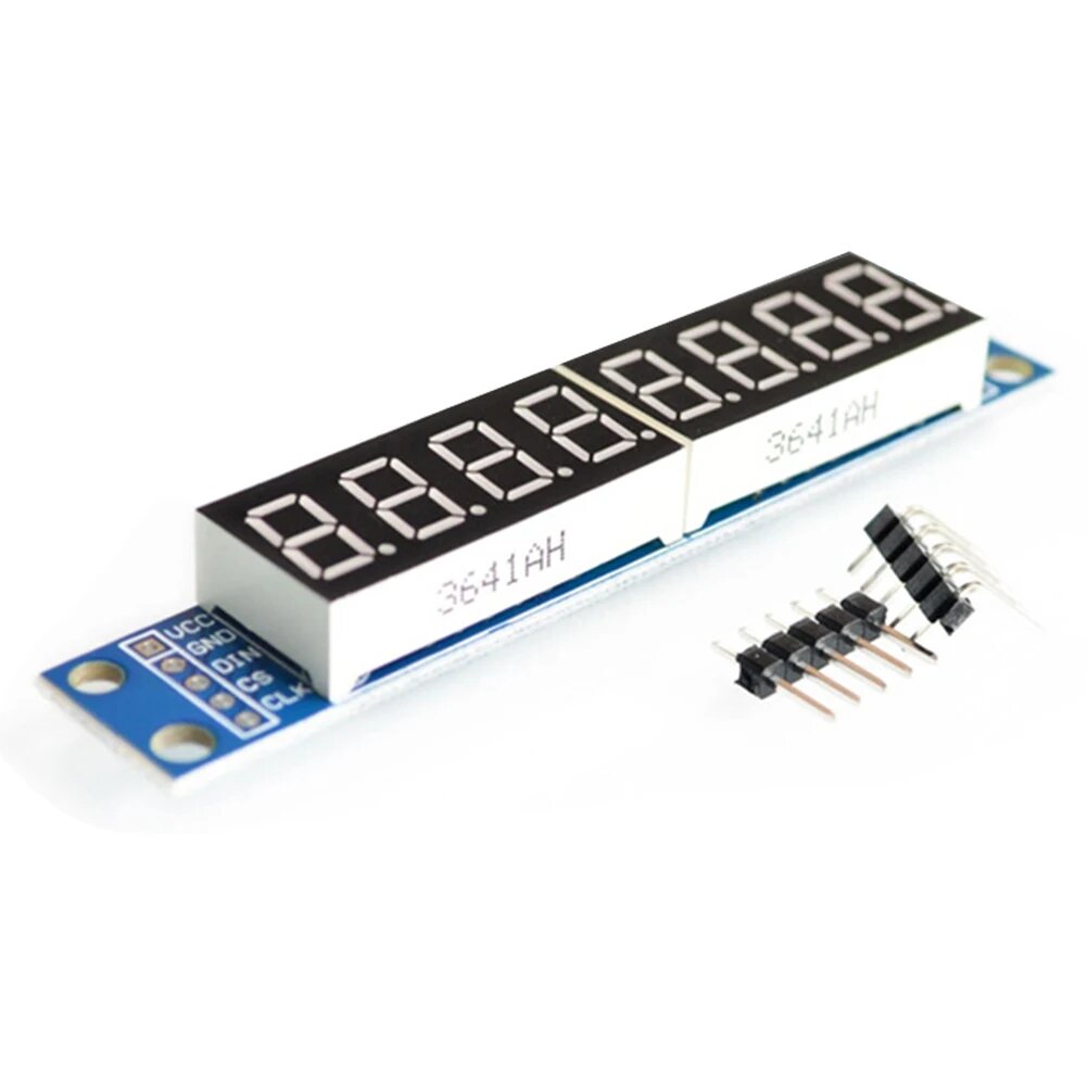 TM1637/TM1638/MAX7219 4/8-значная трубка, светодиодный дисплей, цифровая трубка для часов Arduino, плата драйвера красного анода, MAX7219