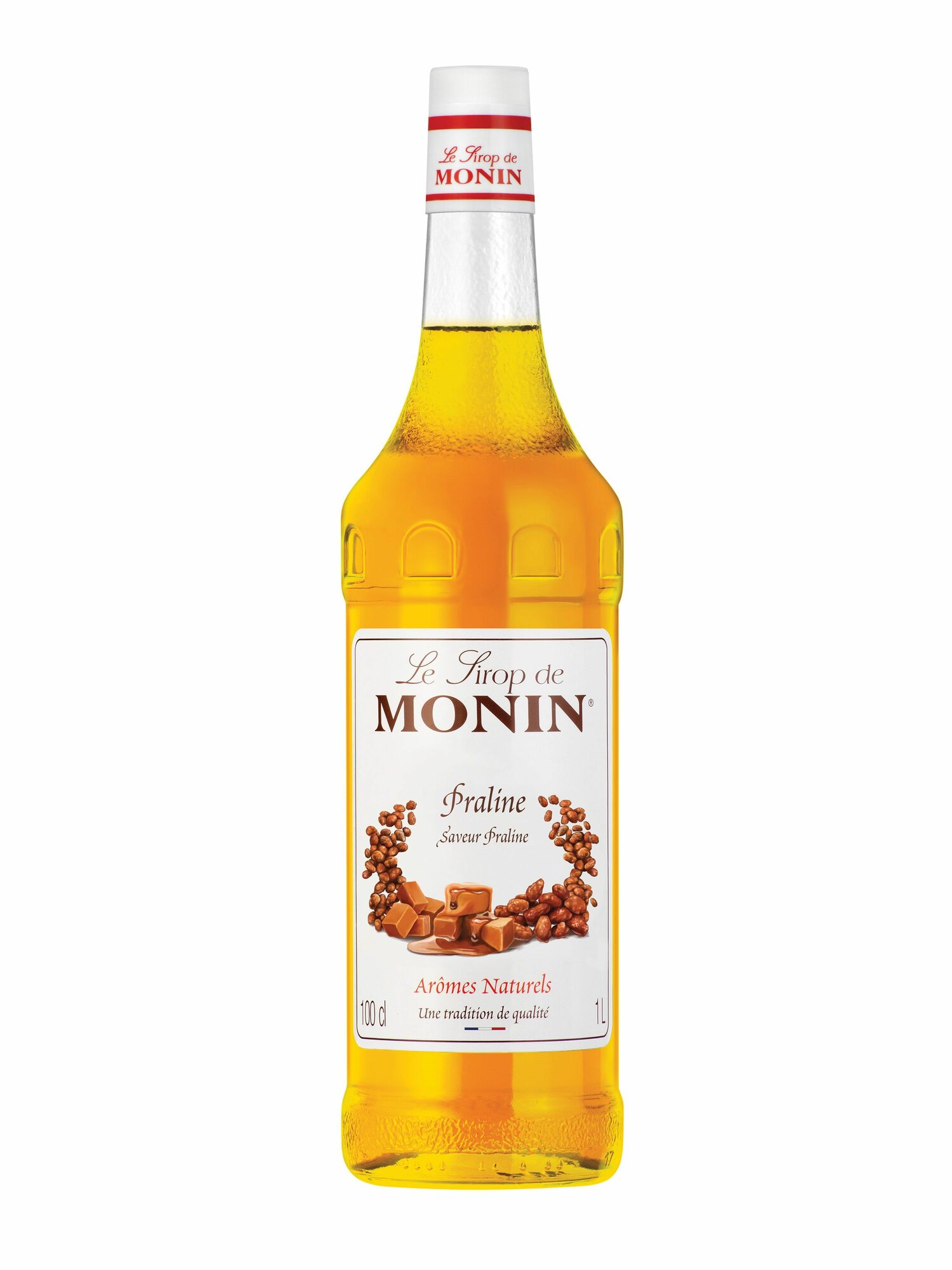 Сироп MONIN "Пралине", 1 л, натуральный, без ГМО, для вегетарианцев