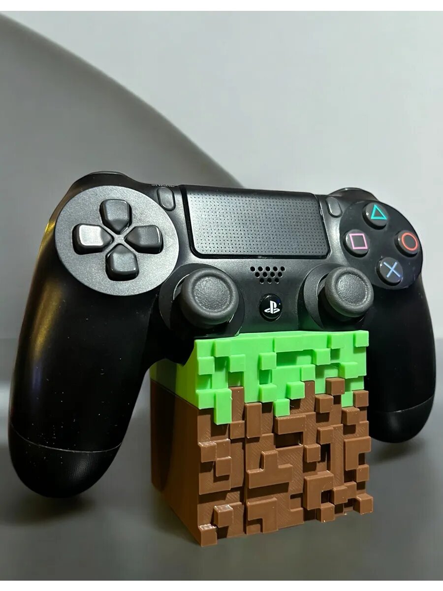 PS4 Minecraft Подставка для геймпада playstation 3D Печать уникальная — фото 1