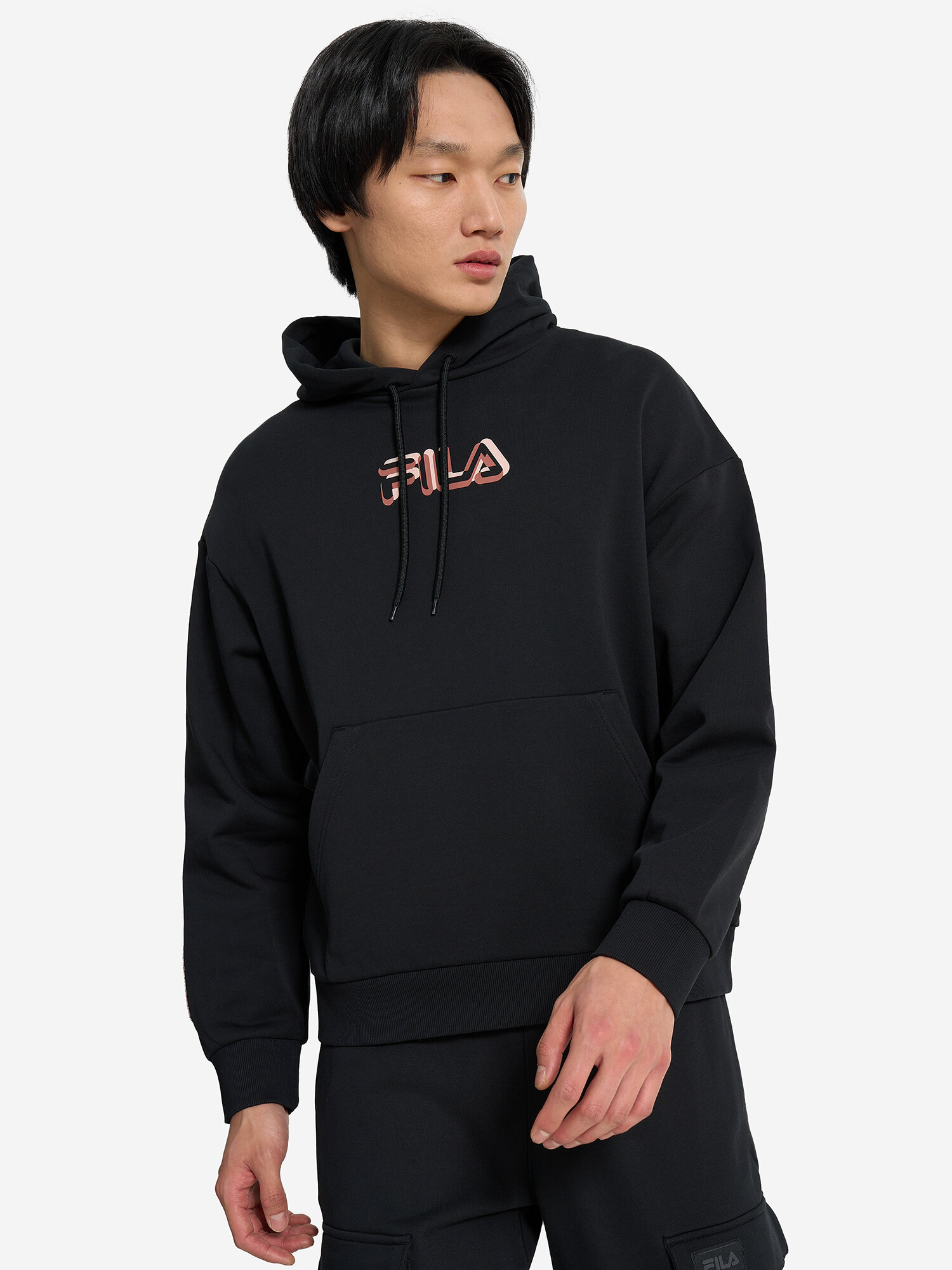 Худи Fila, размер 52-54, , черный — фото 1