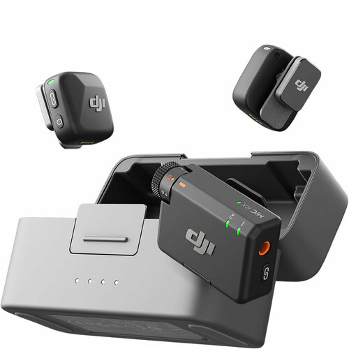 Радиосистема DJI Mic Mini RX 2TX Чёрная 20490₽