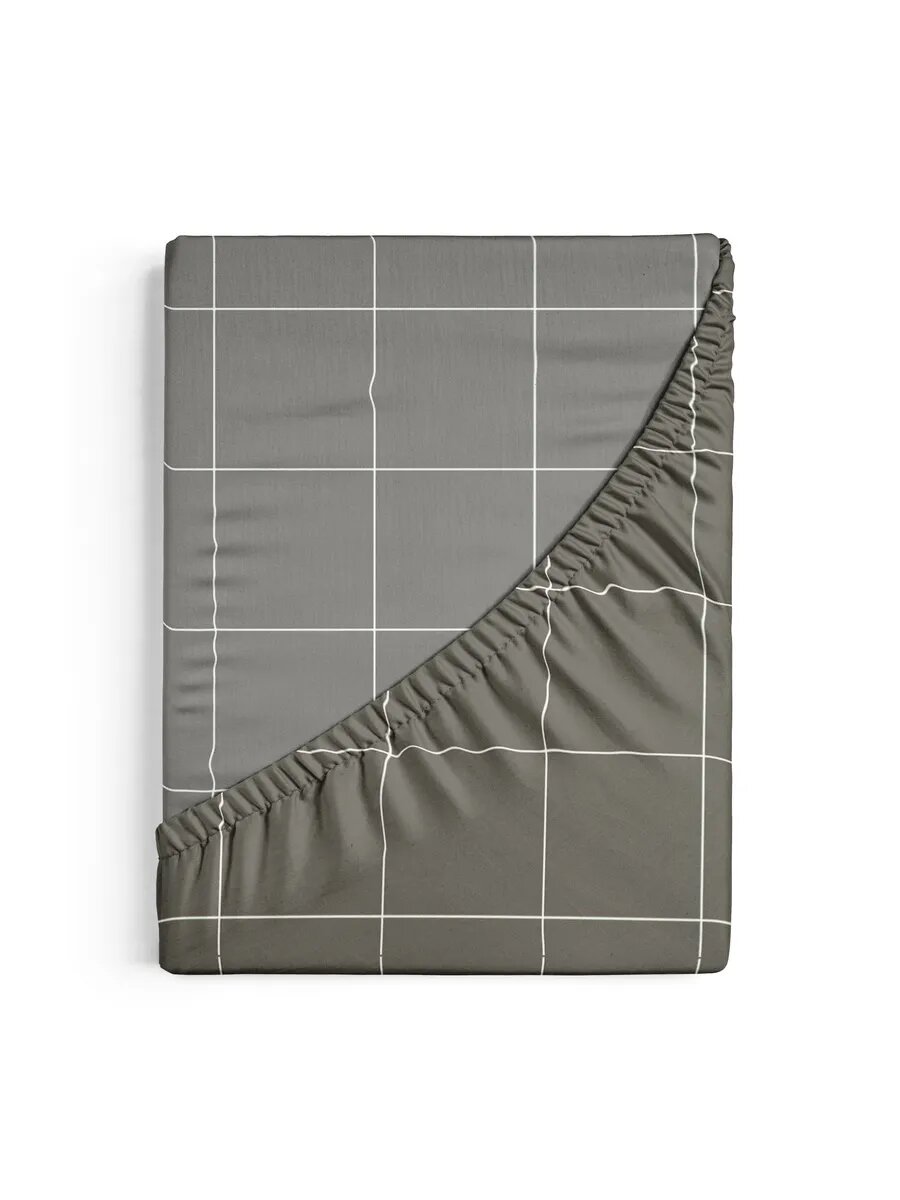 Простыня на резинки 90х200 +25 см Niteva из Поплина