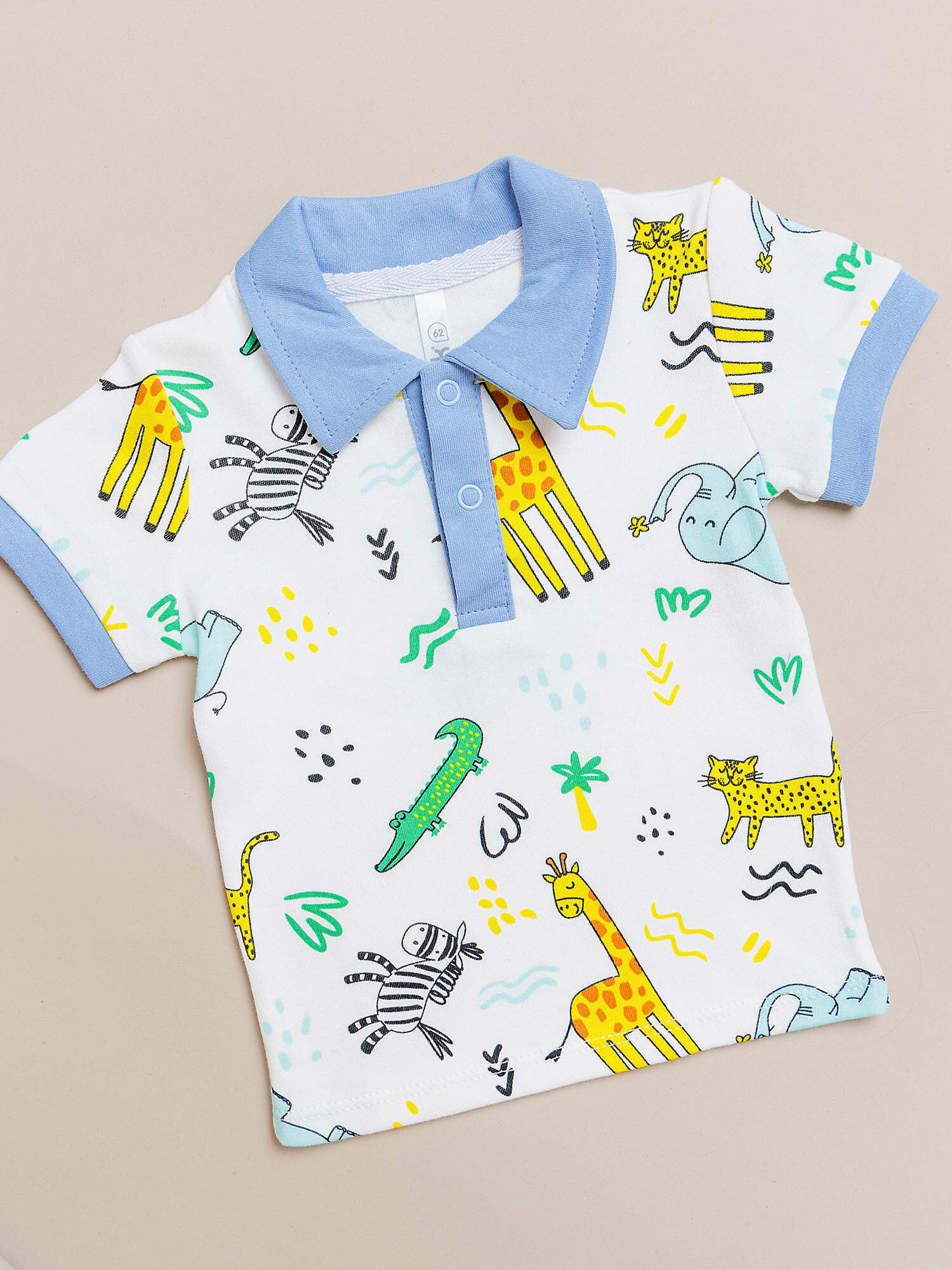 Футболка Batik, размер 68, белый