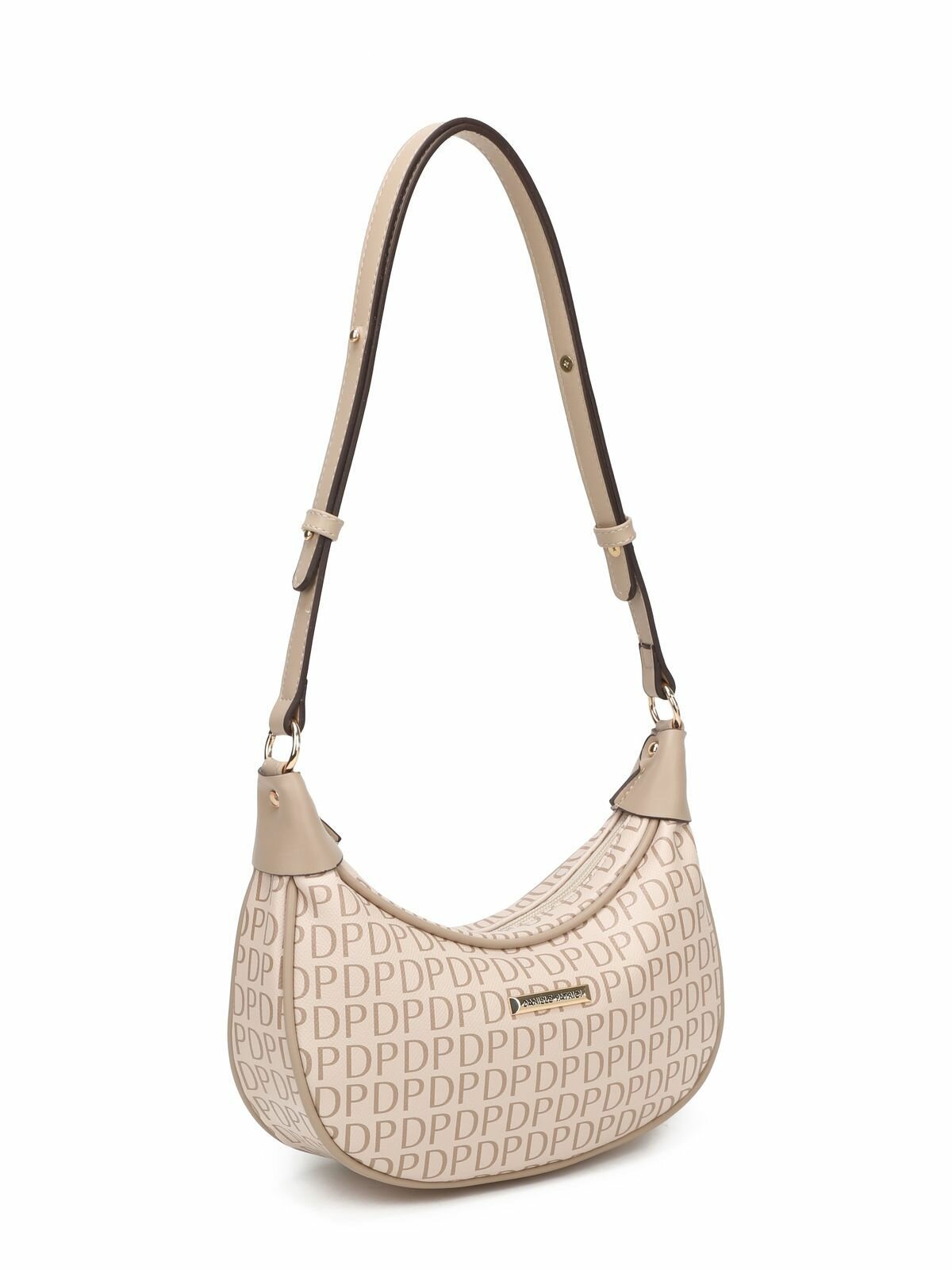 Сумка багет Daniele Patrici, бежевый — фото 1