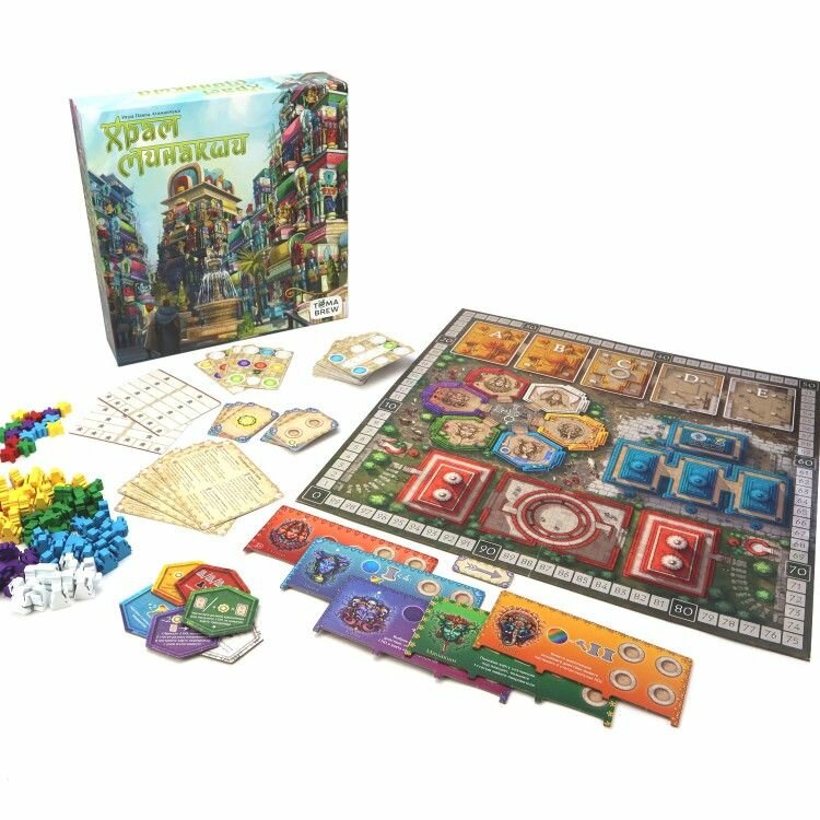 Настольная игра ND Play "Храм Минакши", фишки и игровое поле (307621) — фото 1