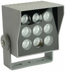 Светодиодный светильник ландшафтно-архитектурный Feron LL-896 AC220-240 9W 6400K IP66 квадрат
