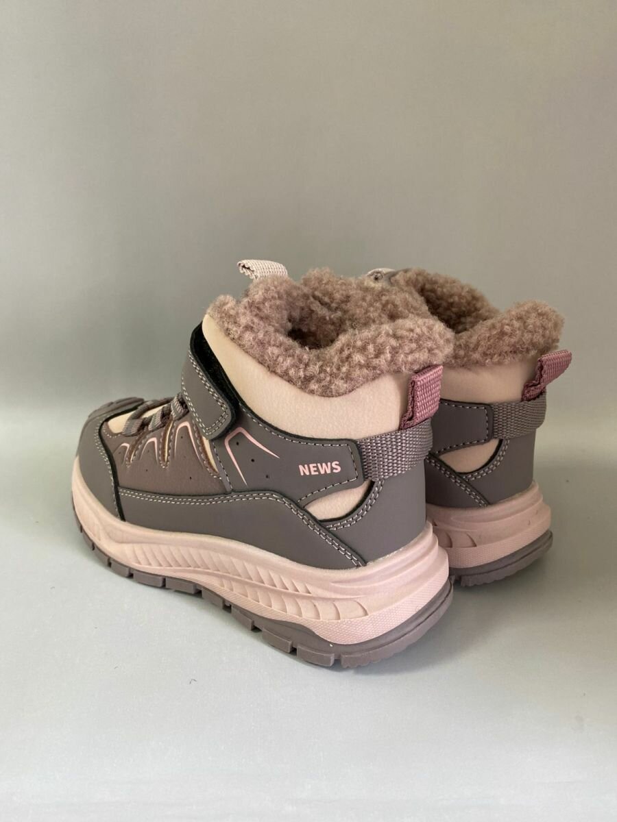 Ботинки Tom.m, размер 28 (18см), фиолетовый/сиреневый — фото 1