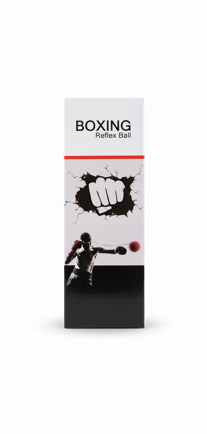 Боксёрский мяч Boxing Reflex Ball, с регулируемой повязкой на голову