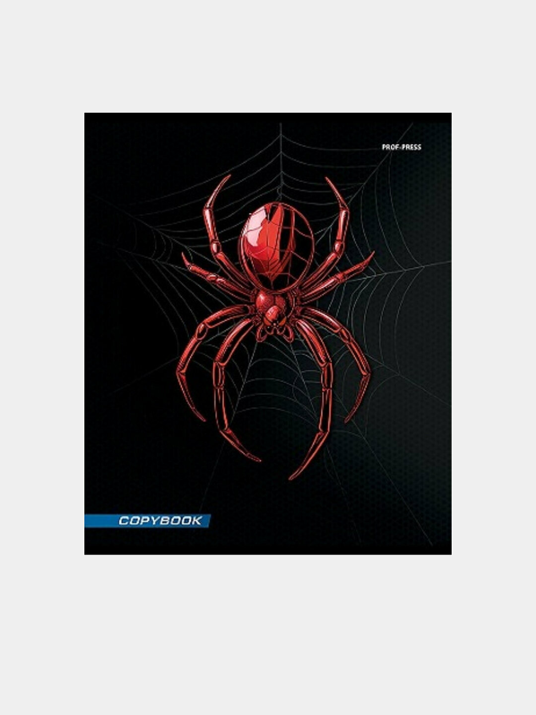 Тетрадь, А5, 48 листов, клетка, "Spider", 5 шт — фото 1