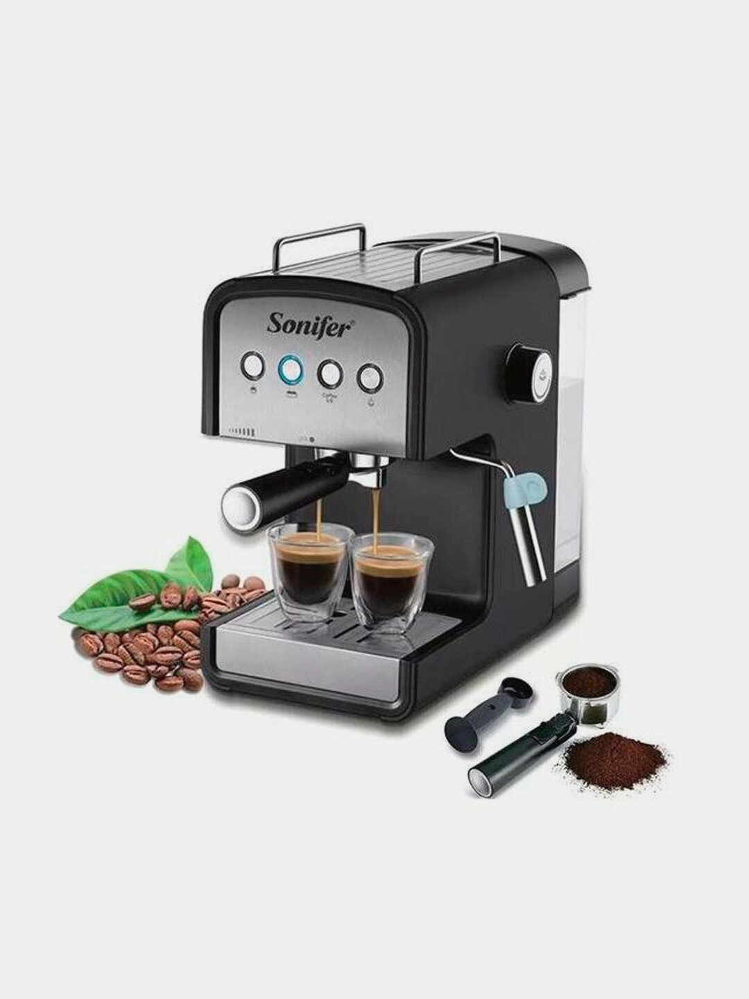 Кофемашина Sonifer SF‑3589 / 3529 / 3599 / 3575 / 3573 — Espresso, Latte, Cappuccino, многофункциональная