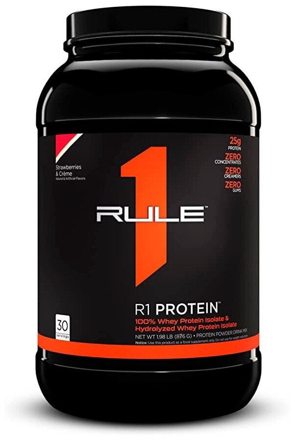 RULE ONE Protein 1.93lb (876 г) (Strawberry Cream)