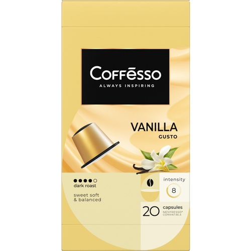    Coffesso Vanilla,  6, 20 