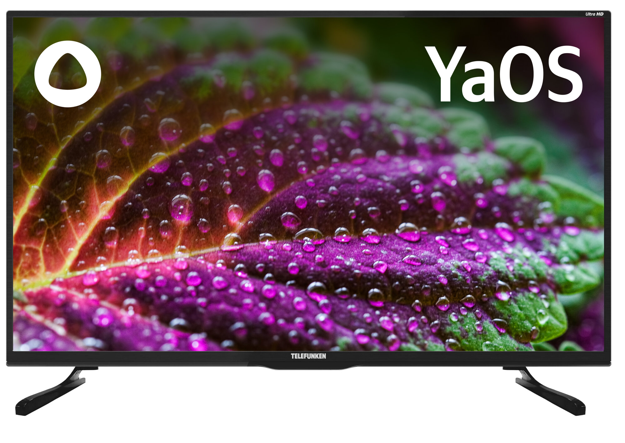 Телевизор LED 43" Telefunken Tf-led43s97t2su черный SmartTV .