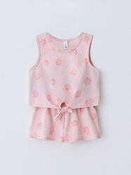 Набор из блузки и шорт для девочек 4805043706/291/116 Цвет светло-розовый Размер 116