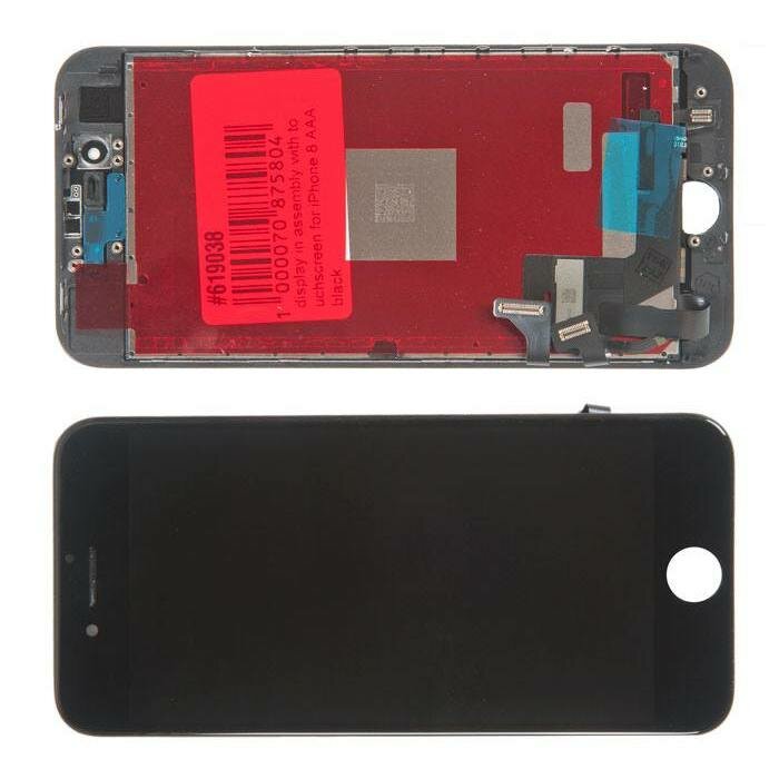 Дисплей в сборе с тачскрином для Apple iPhone 8 SE 2020 black