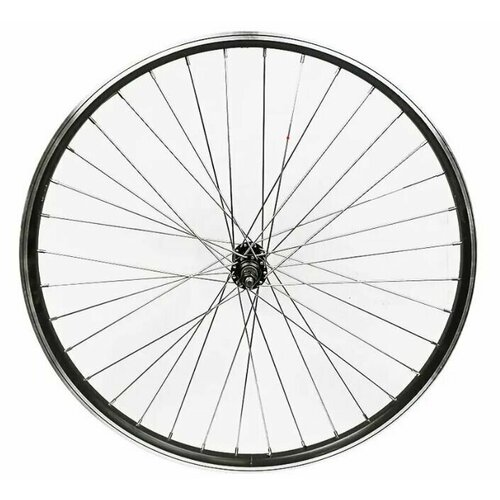 фото Колесо 26" переднее, гайки, v-тормоз, двойной обод velo