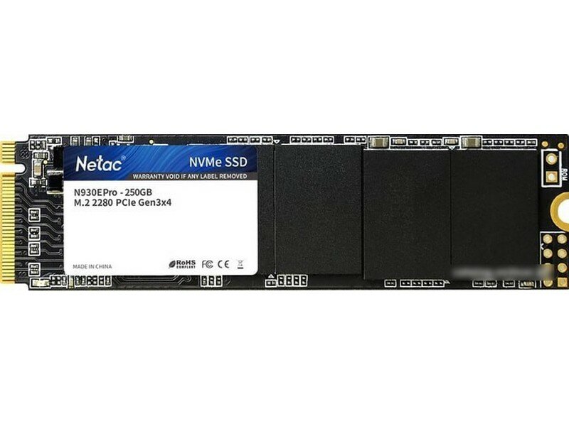 Твердотельный накопитель Netac N930E PRO 256 ГБ M2 NT01N930E-256G-E4X