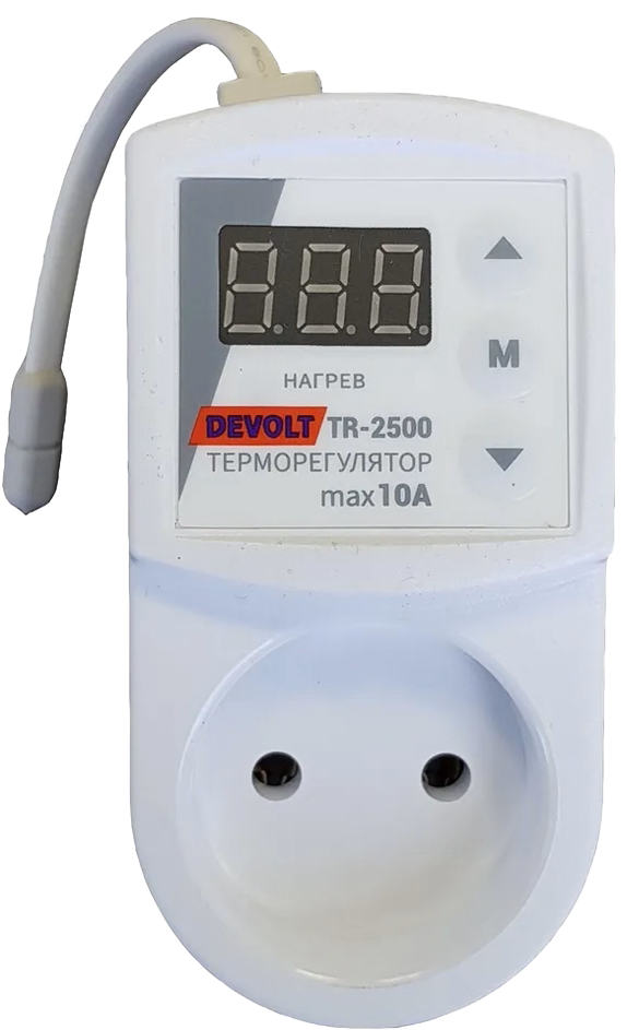 Терморегулятор DEVOLT Devolt TR-2500 белый