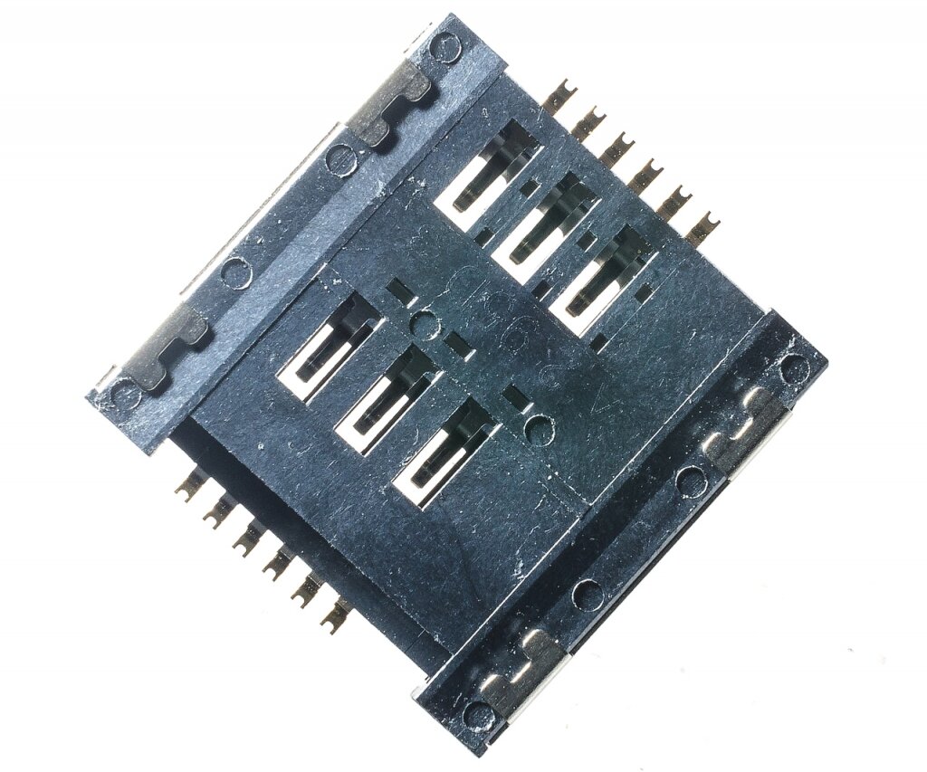 Коннектор SIM для LG E455/E615/P715/T370/T375/D686/D380/D325